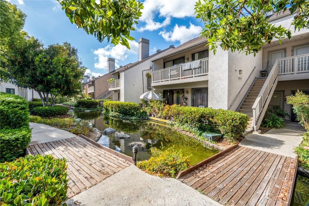 Exterior of 10571 Lakeside Dr Unit D, Garden Grove — sold