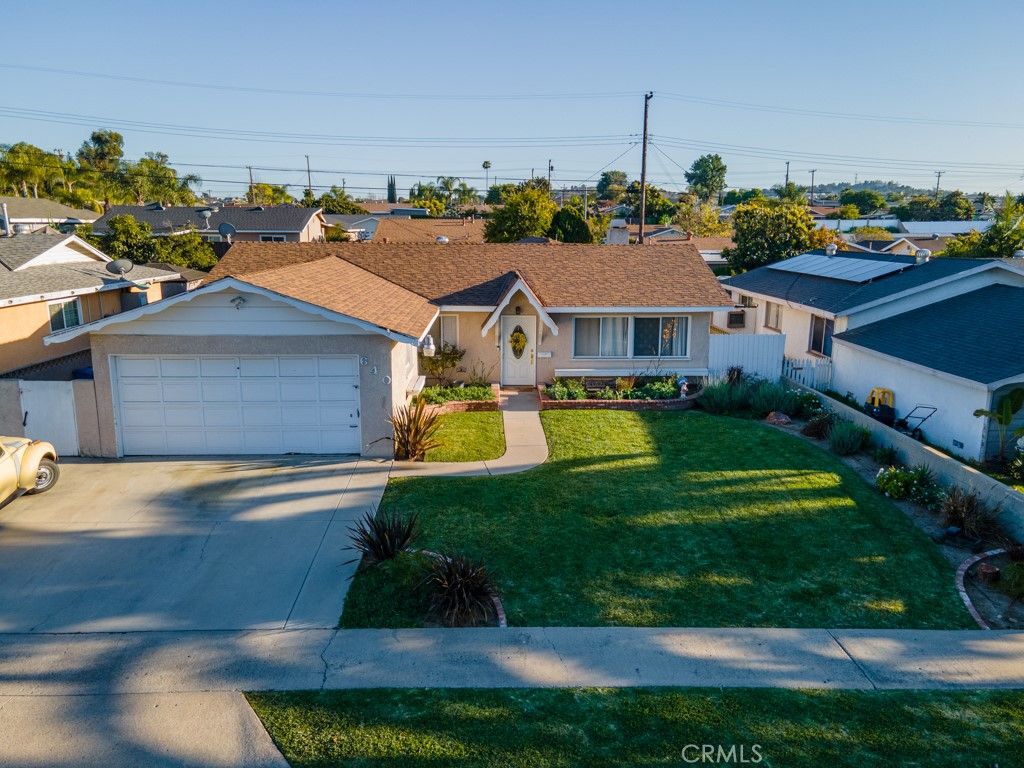 Exterior of 640 Rye Ave, La Habra — sold