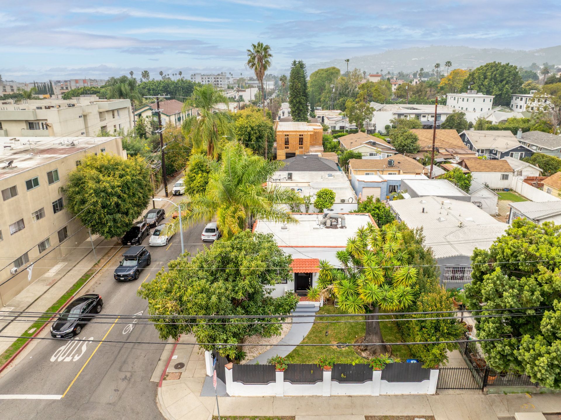 Exterior of the home at 1301 Seward St, Los Angeles