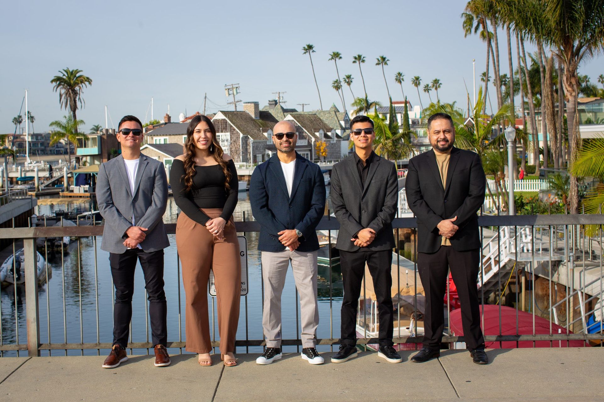 The Chavez Team at The Agency — five agents on the waterfront at Naples Island, Long Beach